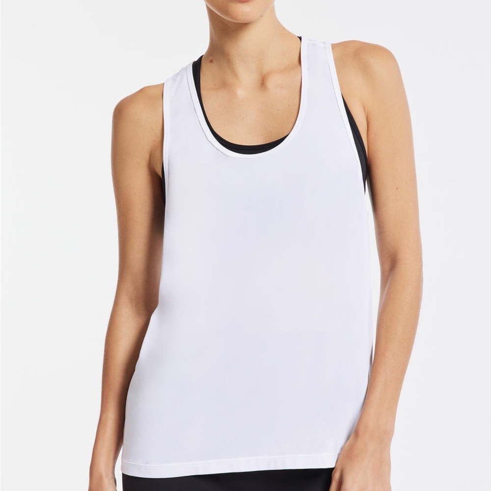 White Tank Top - Classic Women's Athletic Tank